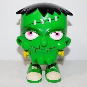 Cartoon Frankenstein Bobble Head Piggy Bank 6" Collectible